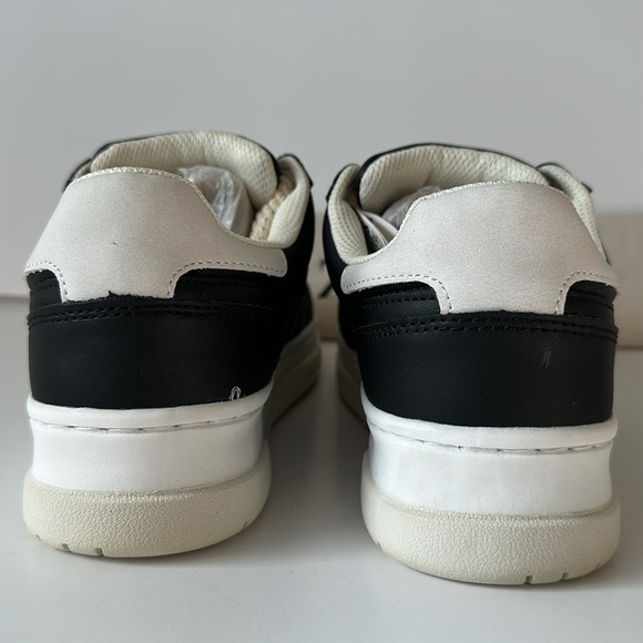 Zara Men’s Chunky Black Sneakers with Cream Laces - Picture 7 of 17